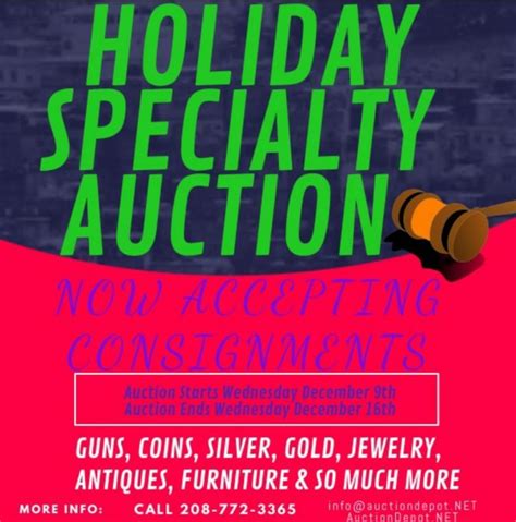 Current / Upcoming Auctions .